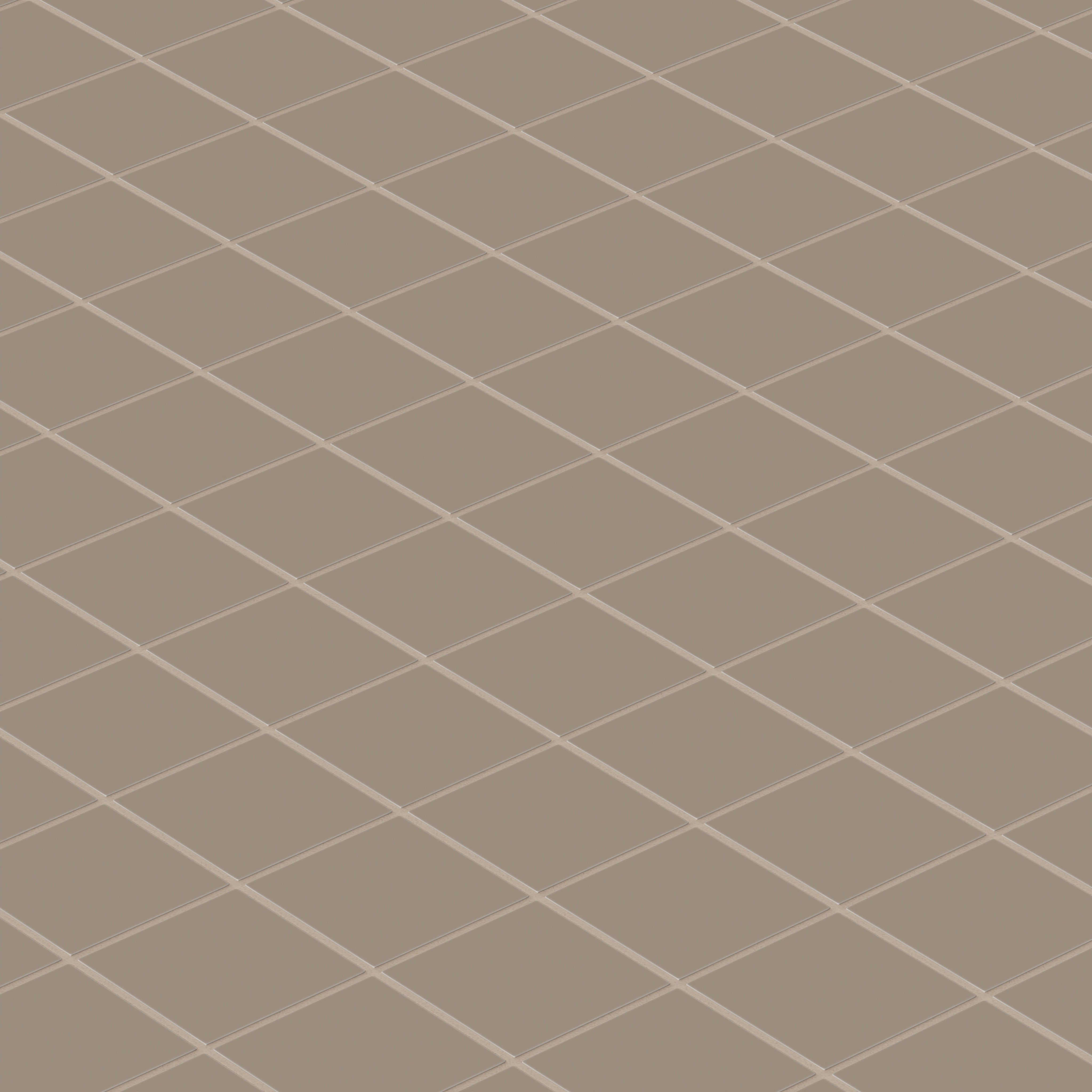 3x3 Straight Set Sheeted Natural Press Ceramic Mosaic Tile in Sawtooth Matte