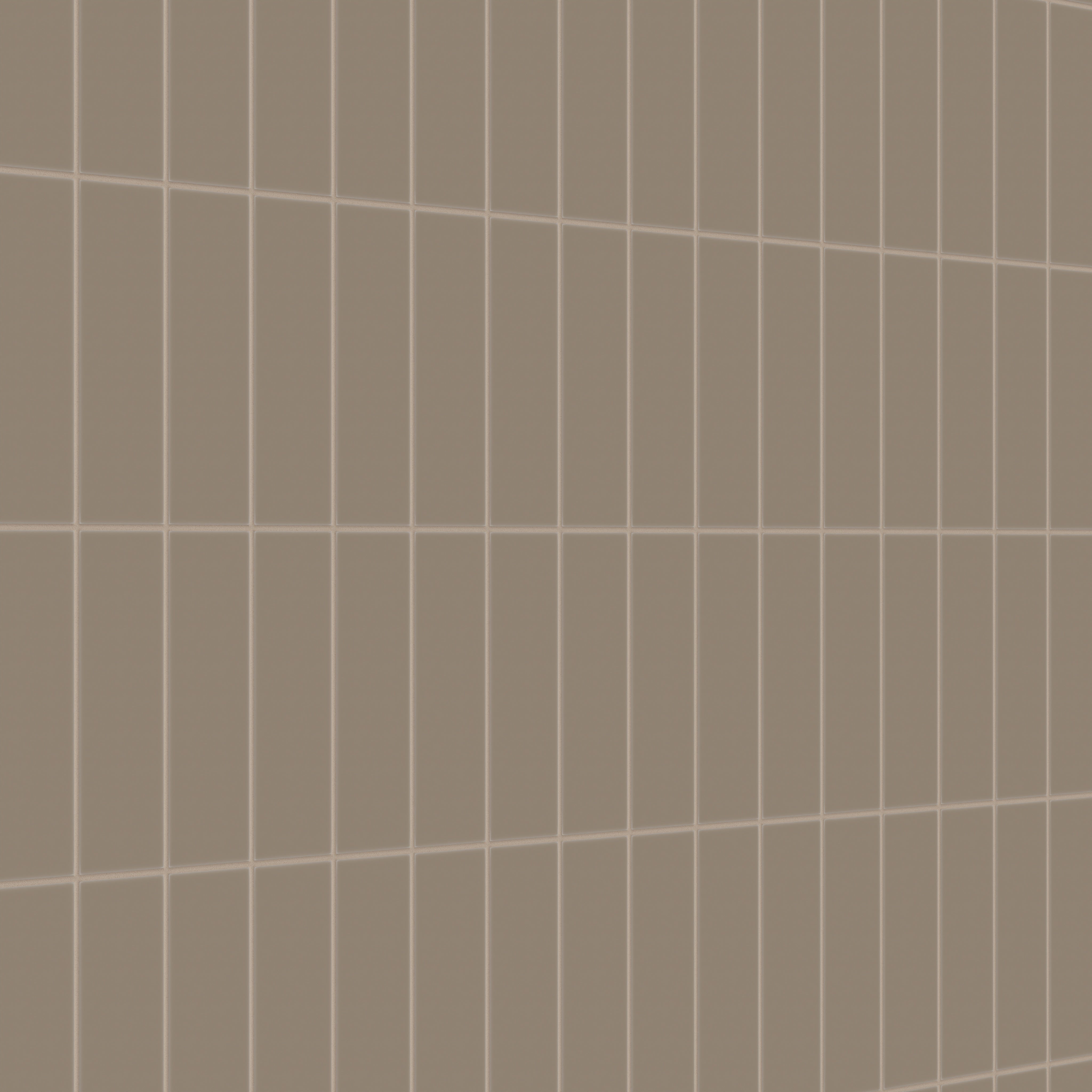 3x9 Natural Press Ceramic Tile in Sawtooth Matte