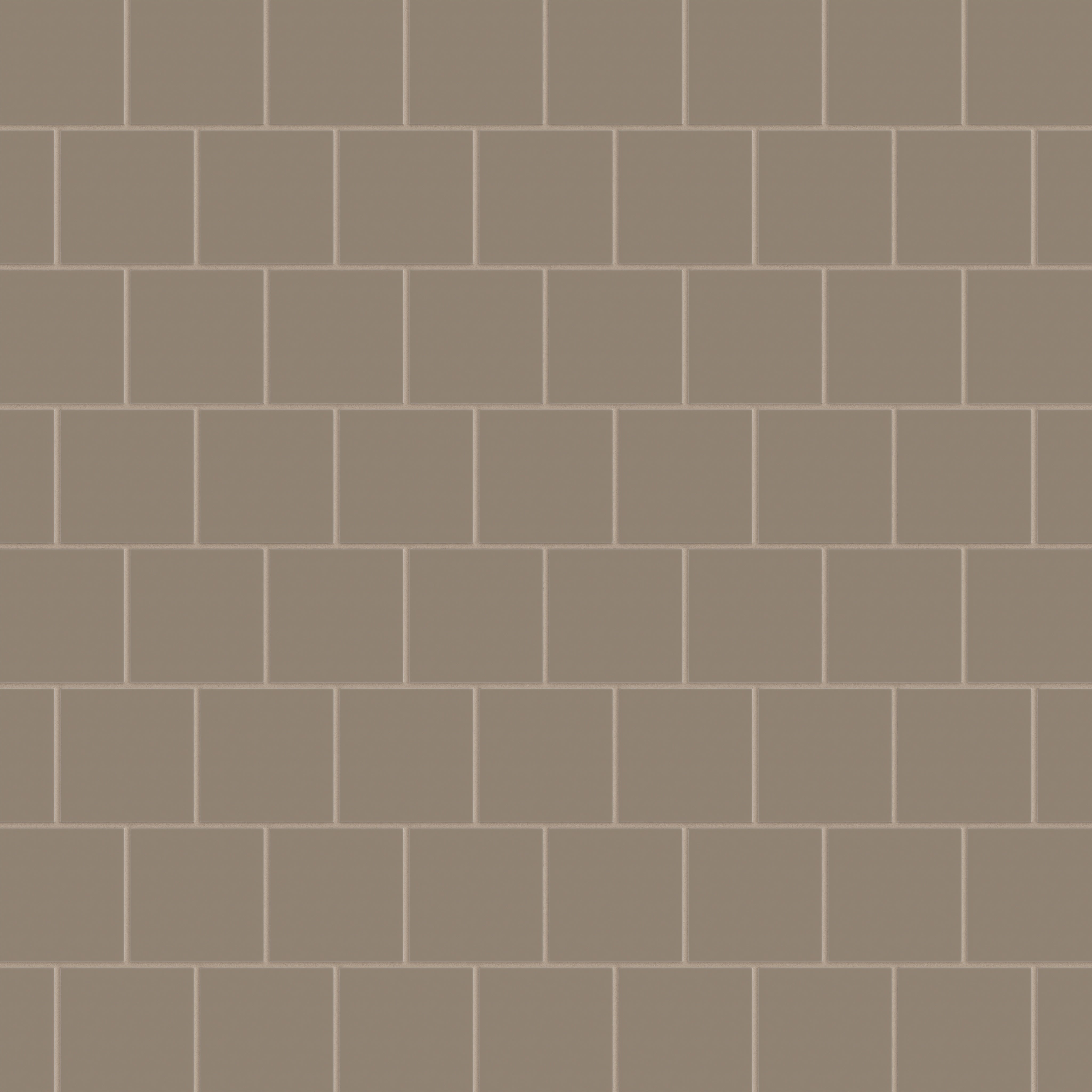 4x4 Natural Press Ceramic Tile in Sawtooth Matte