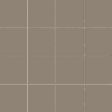 6x6 Natural Press Ceramic Tile in Sawtooth Matte
