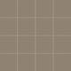 6x6 Natural Press Ceramic Tile in Sawtooth Matte