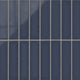 3x12 Original Ceramic Tile in Slate Blue Gloss