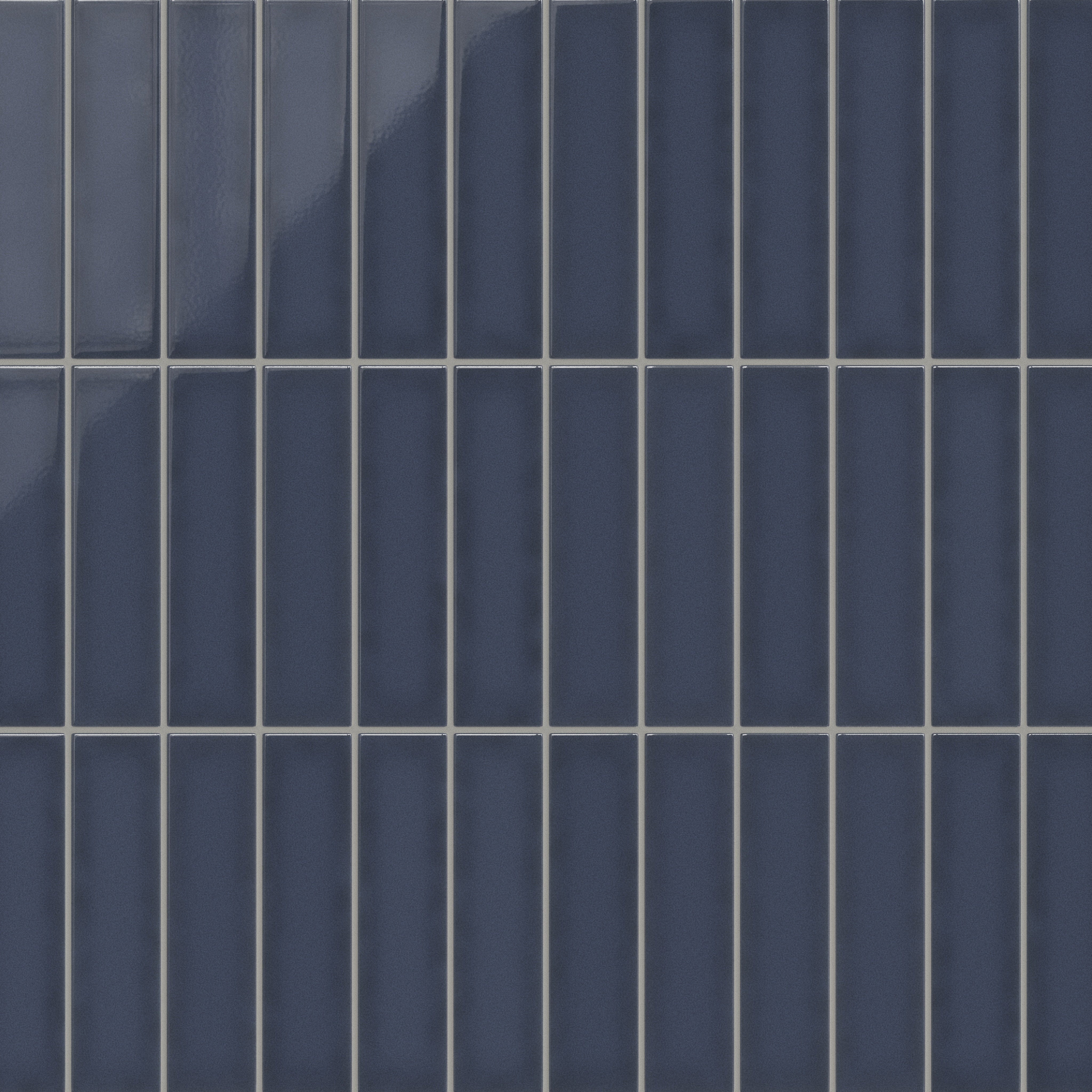 Slate Blue 3x12 Gloss Original Ceramic Tile - Fireclay Tile