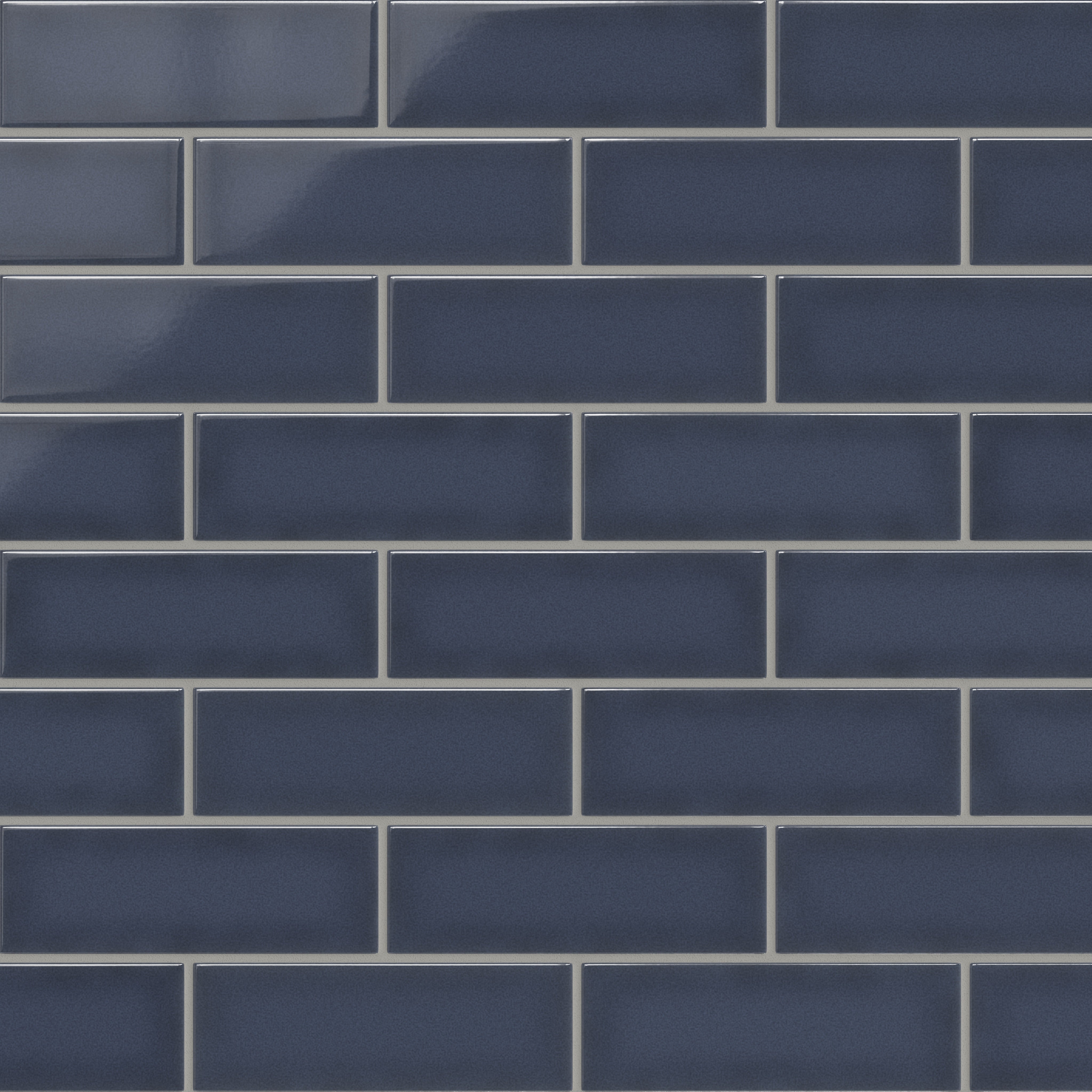 3x9 Original Ceramic Tile in Slate Blue Gloss
