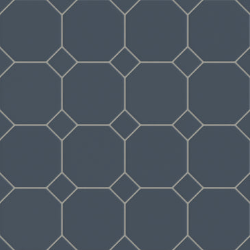 Gramercy Original Ceramic Tile in Slate Blue Matte