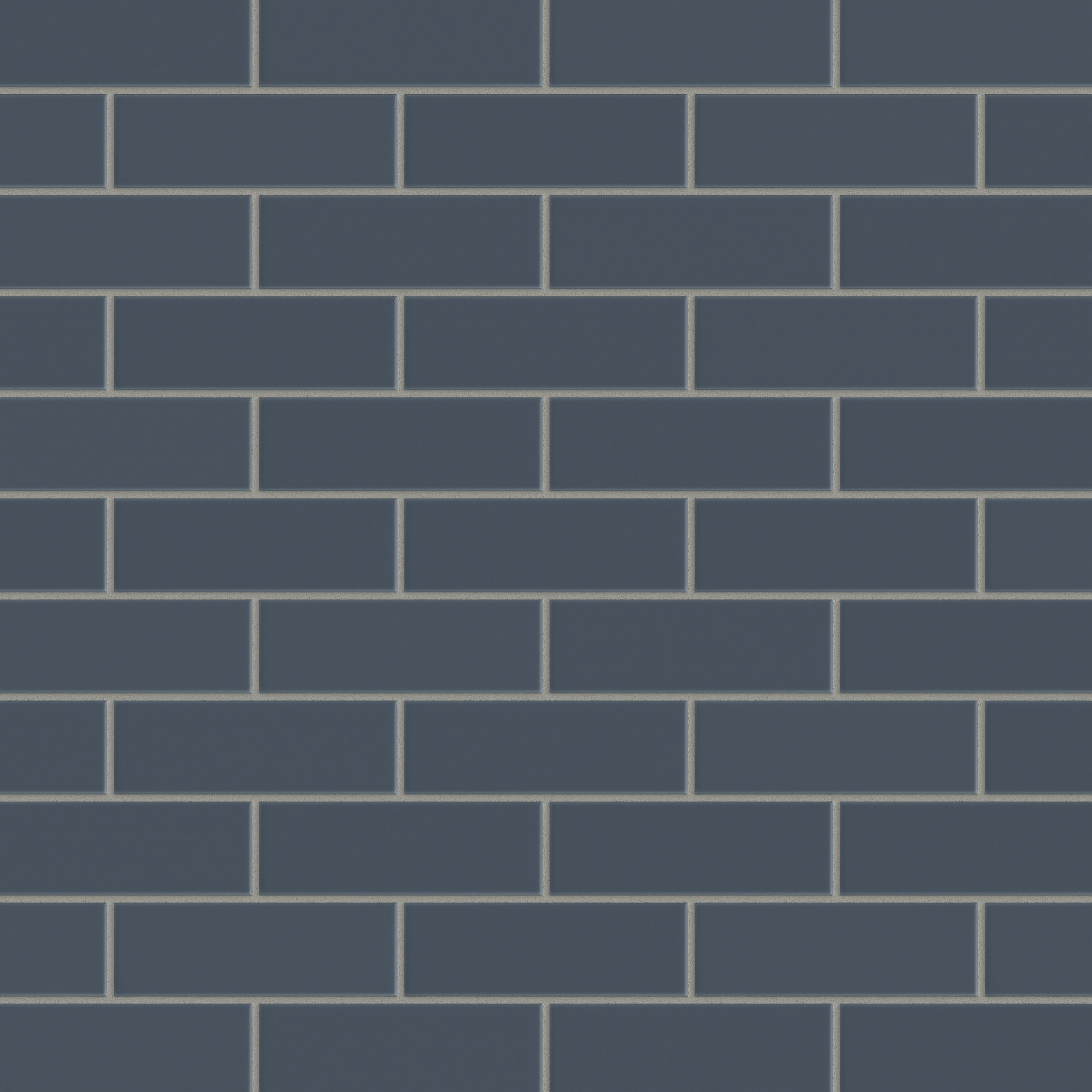 2x6 Original Ceramic Tile in Slate Blue Matte