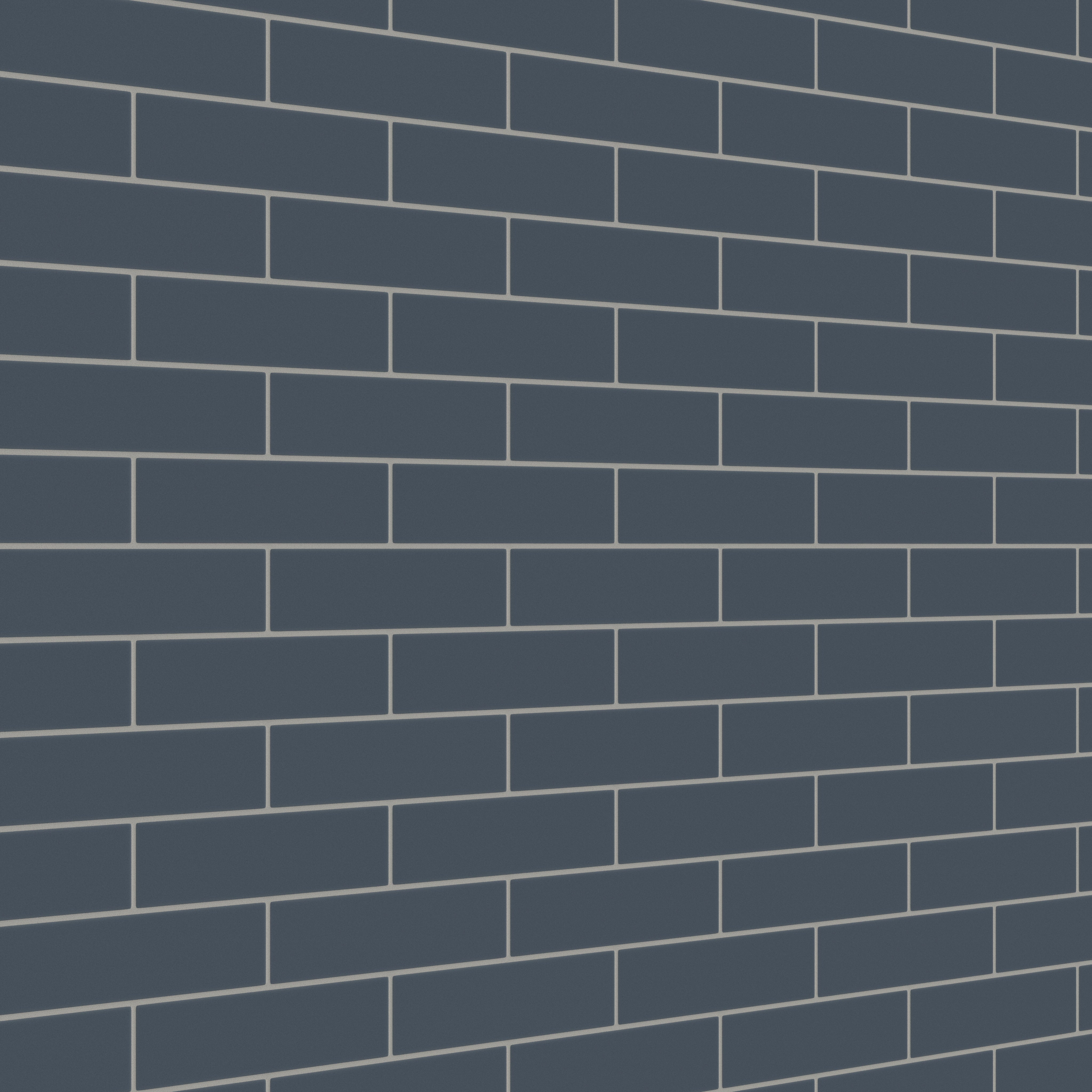 3x12 Original Ceramic Tile in Slate Blue Matte