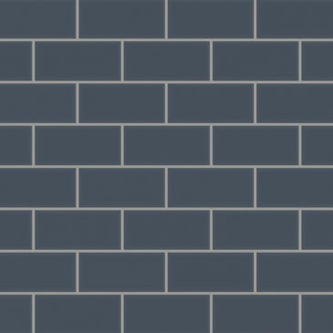 3x6 Original Ceramic Tile in Slate Blue Matte