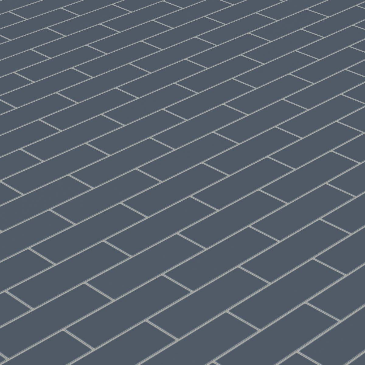 4x12 Original Ceramic Tile in Slate Blue Matte