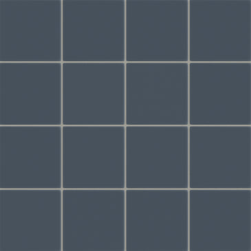 6x6 Original Ceramic Tile in Slate Blue Matte