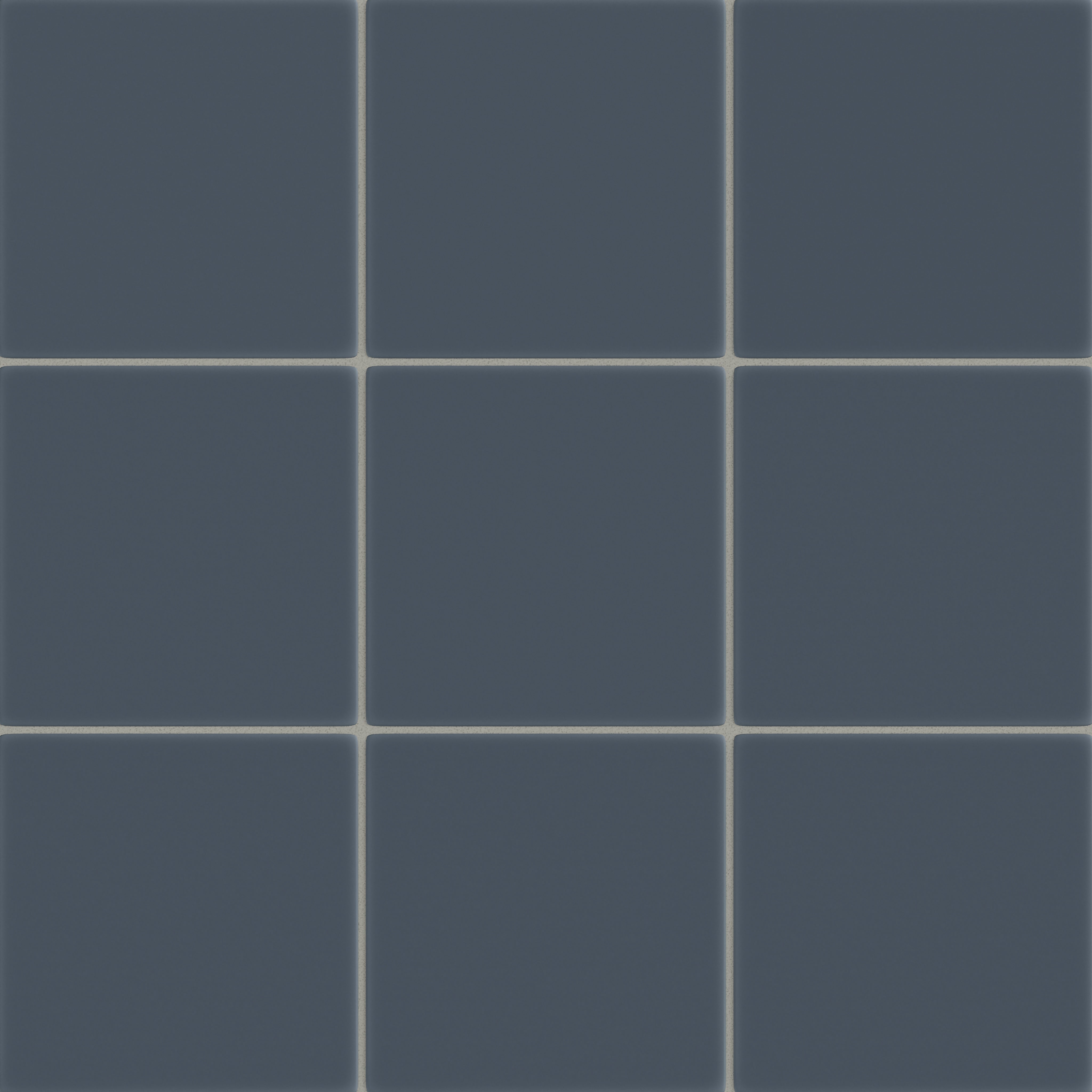 8x8 Original Ceramic Tile in Slate Blue Matte