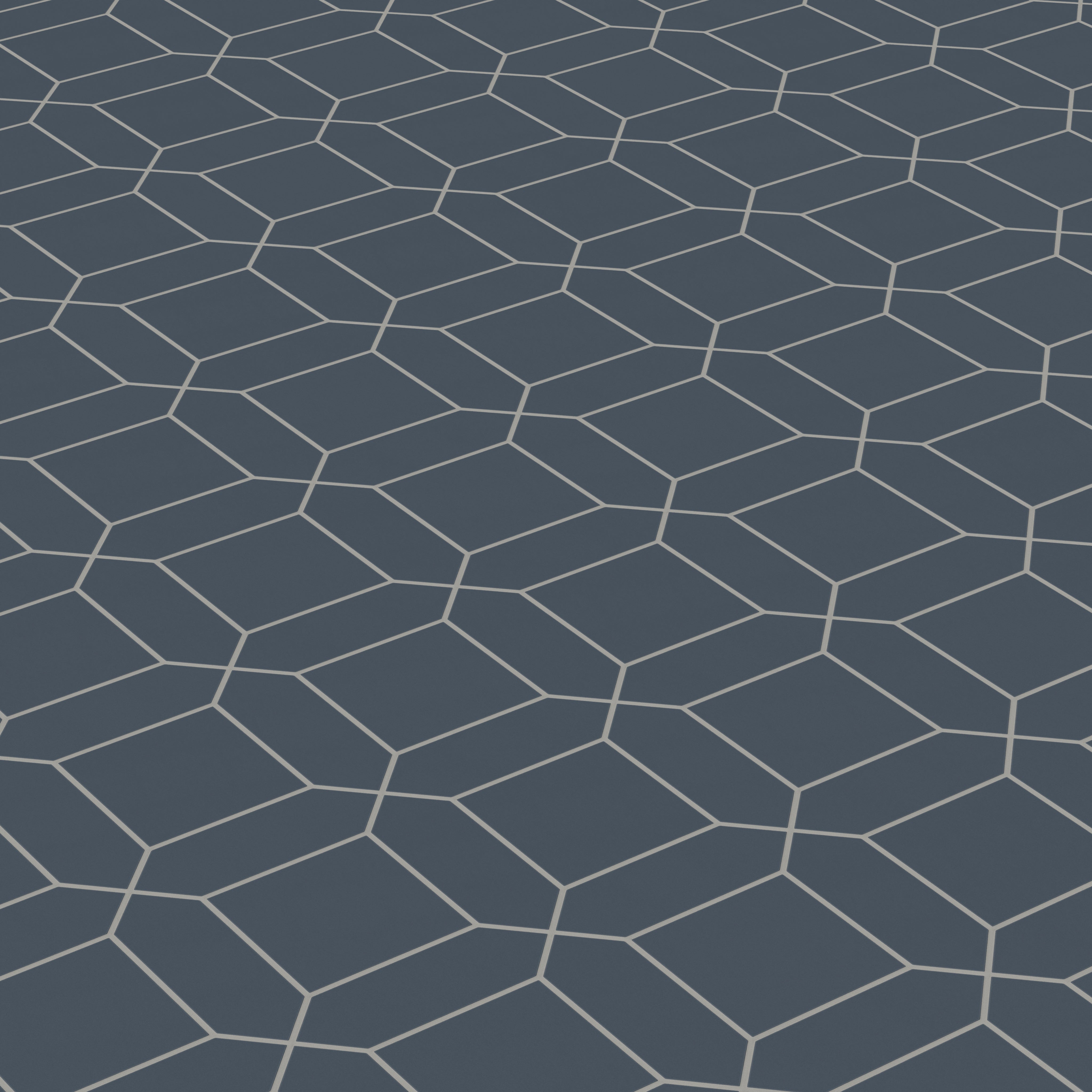 Atrium Original Ceramic Tile in Slate Blue Matte
