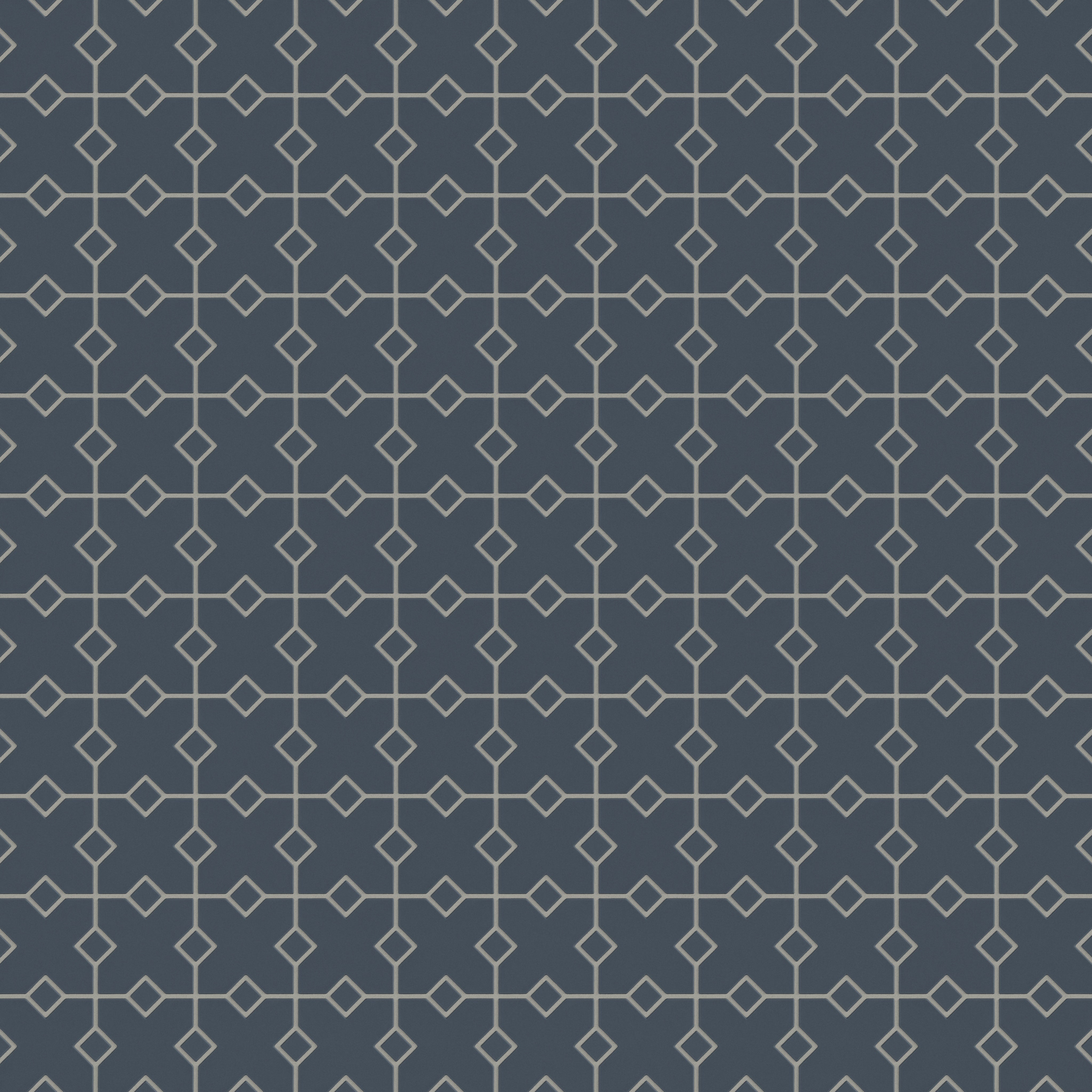 Hacienda Sheeted Original Ceramic Tile in Slate Blue Matte