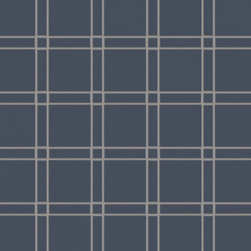 Lattice Sheeted Original Ceramic Tile in Slate Blue Matte