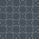 Mini Star & Cross Original Ceramic Tile in Slate Blue Matte