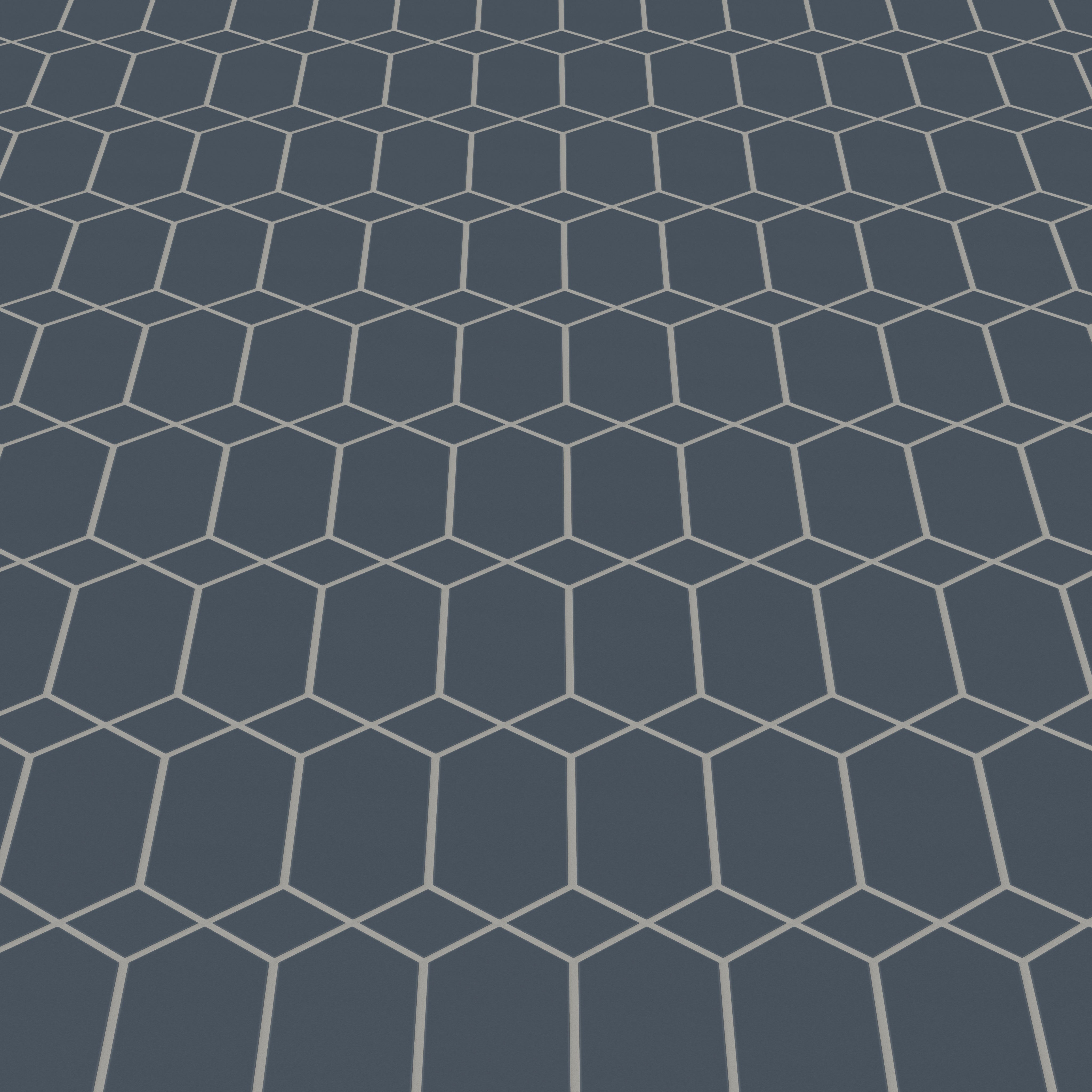 Mission Original Ceramic Tile in Slate Blue Matte