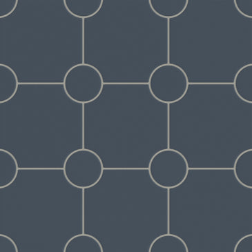 Portico Original Ceramic Tile in Slate Blue Matte