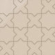 Star & Cross Original Ceramic Tile in Sweet Pea Gloss