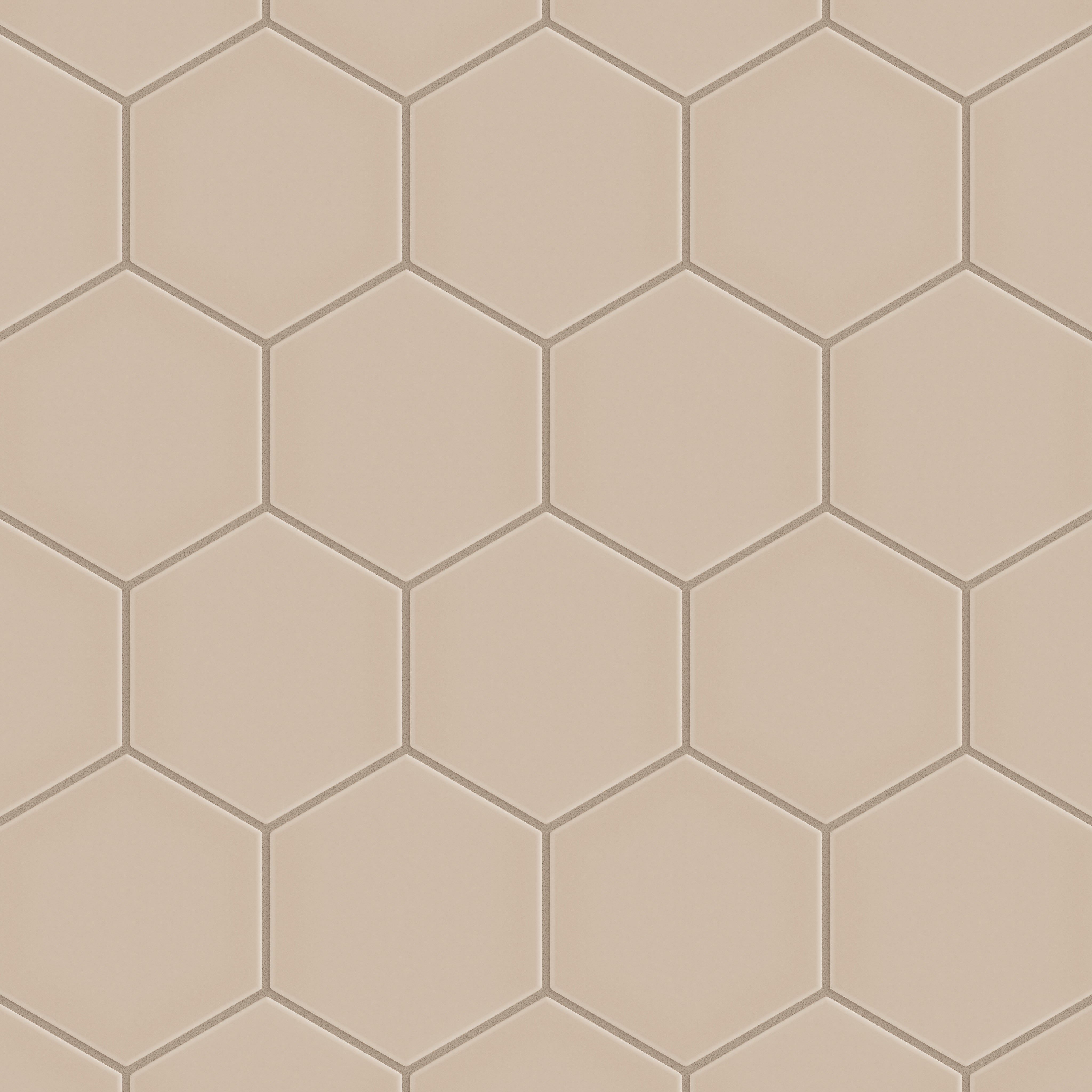 6" Hexagon Original Ceramic Tile in Sweet Pea Matte