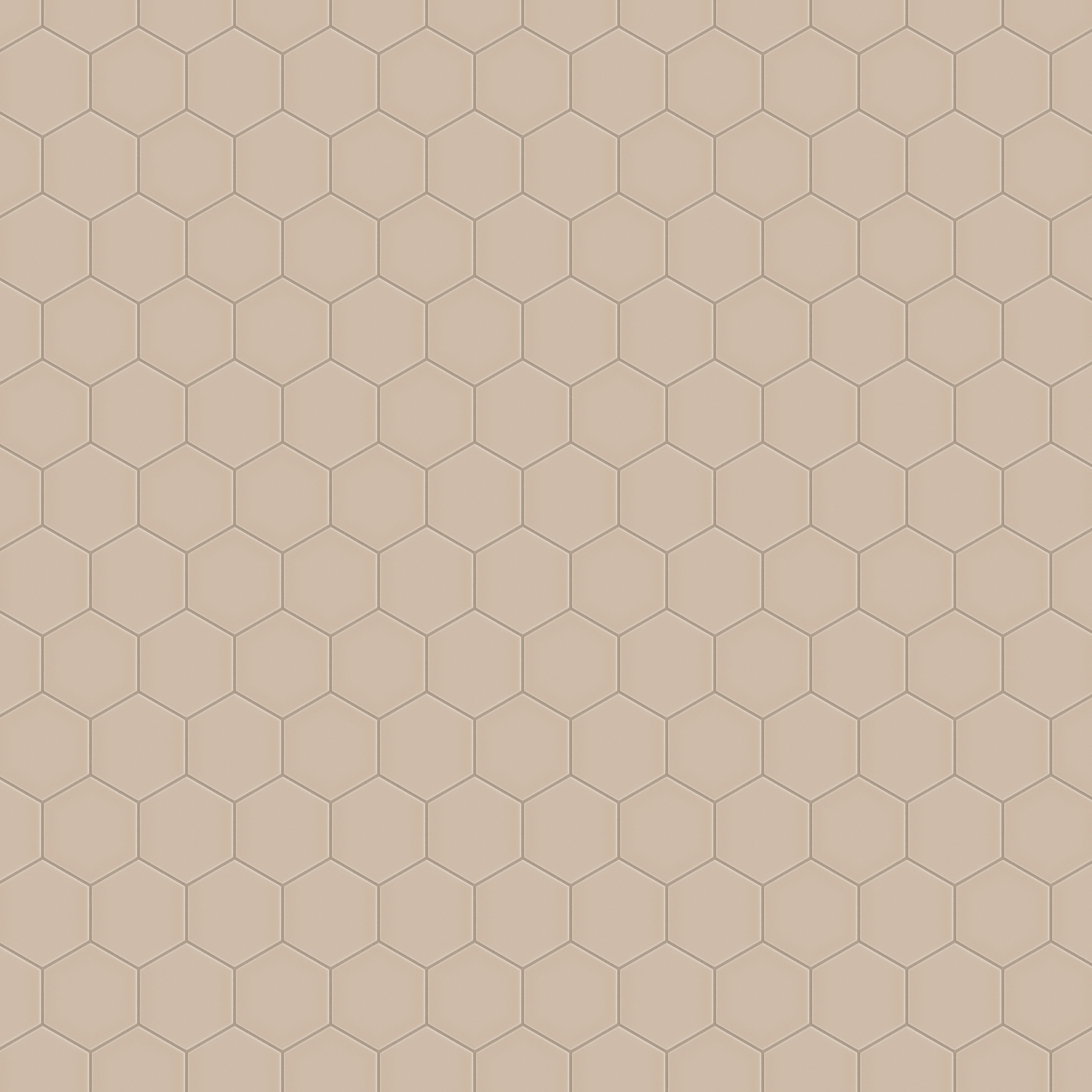 6" Hexagon Original Ceramic Tile in Sweet Pea Matte