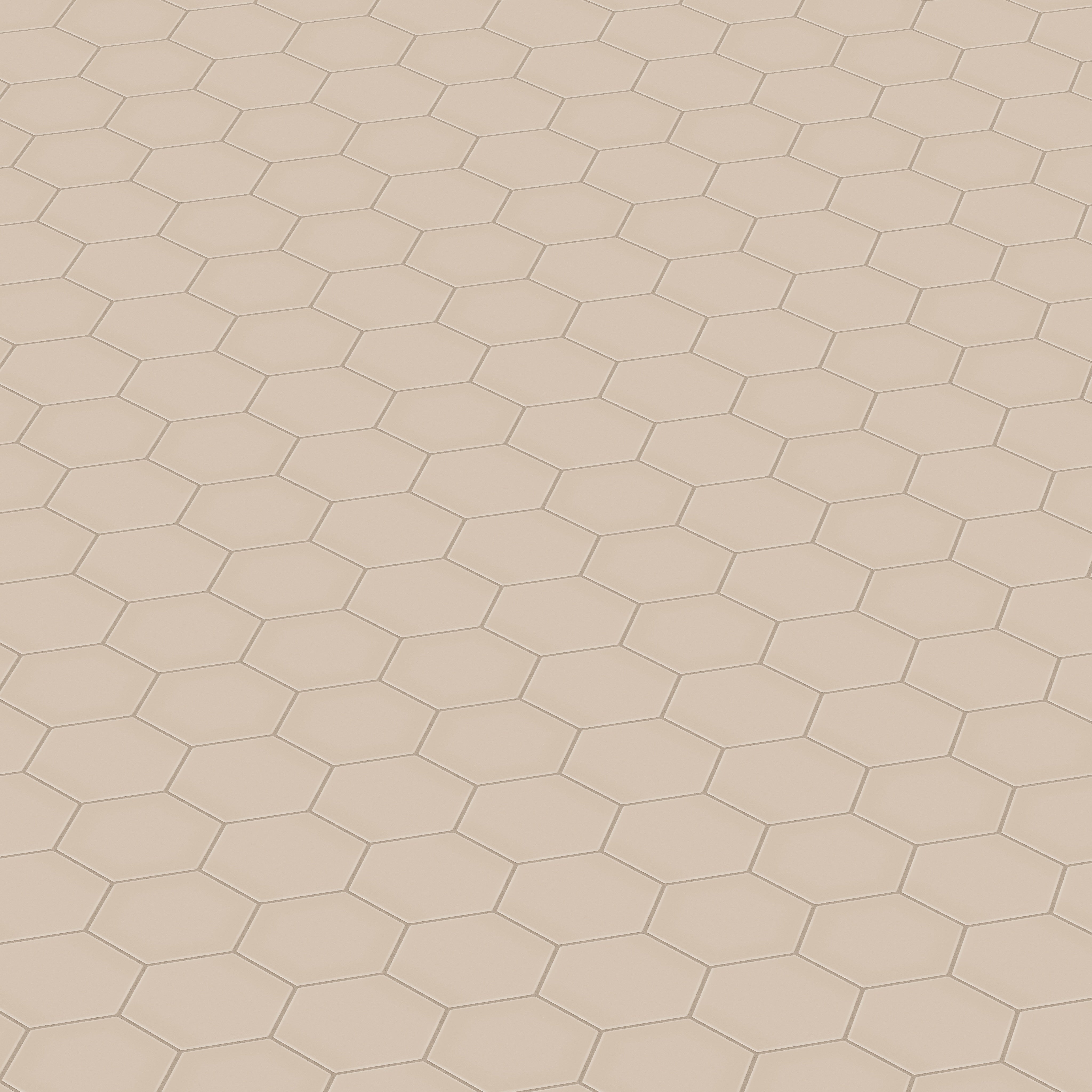 6" Hexagon Original Ceramic Tile in Sweet Pea Matte