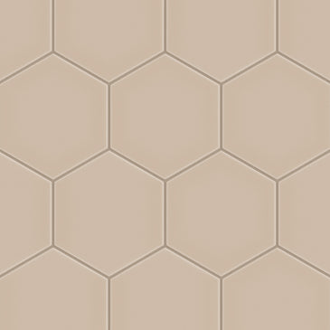 8" Hexagon Original Ceramic Tile in Sweet Pea Matte
