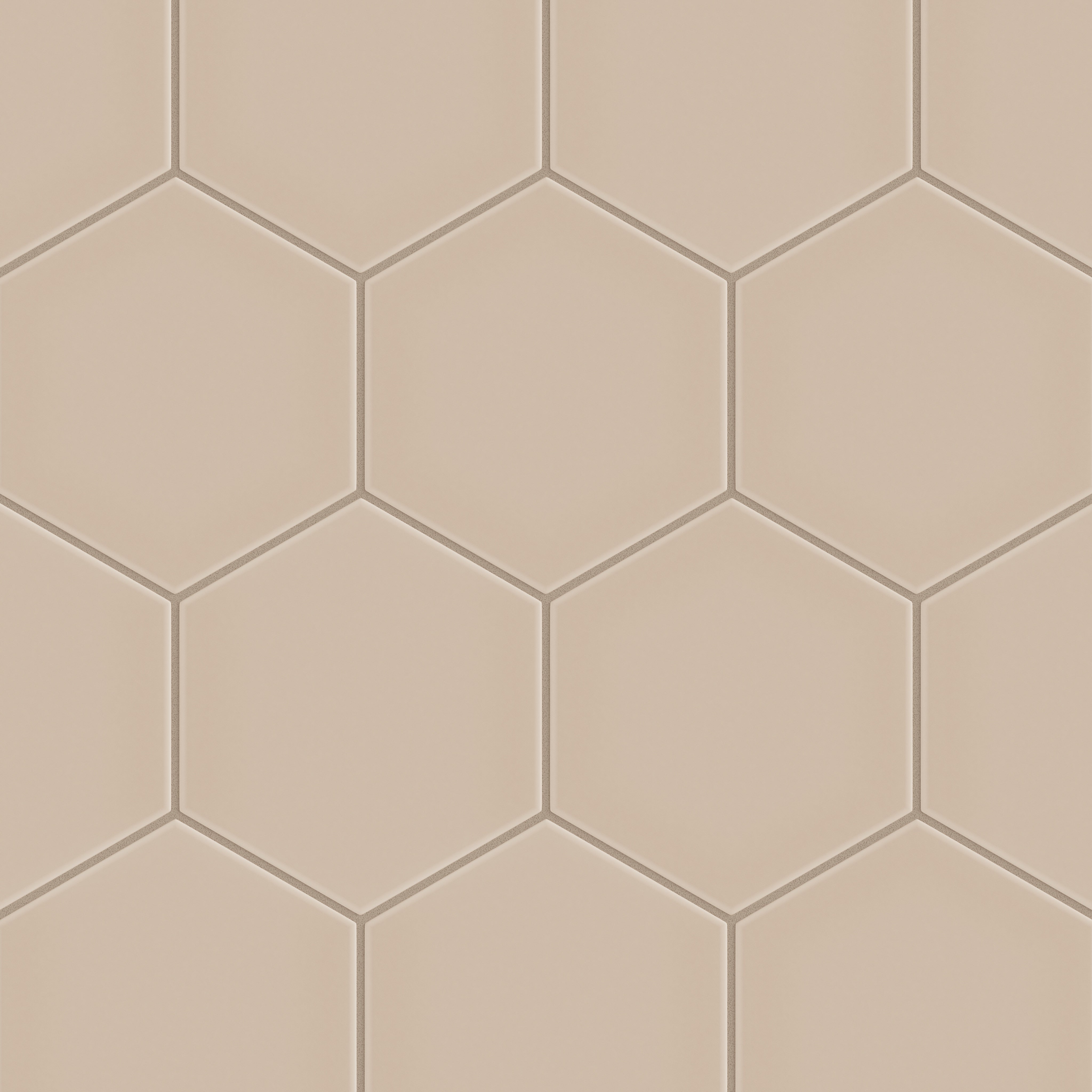 8" Hexagon Original Ceramic Tile in Sweet Pea Matte