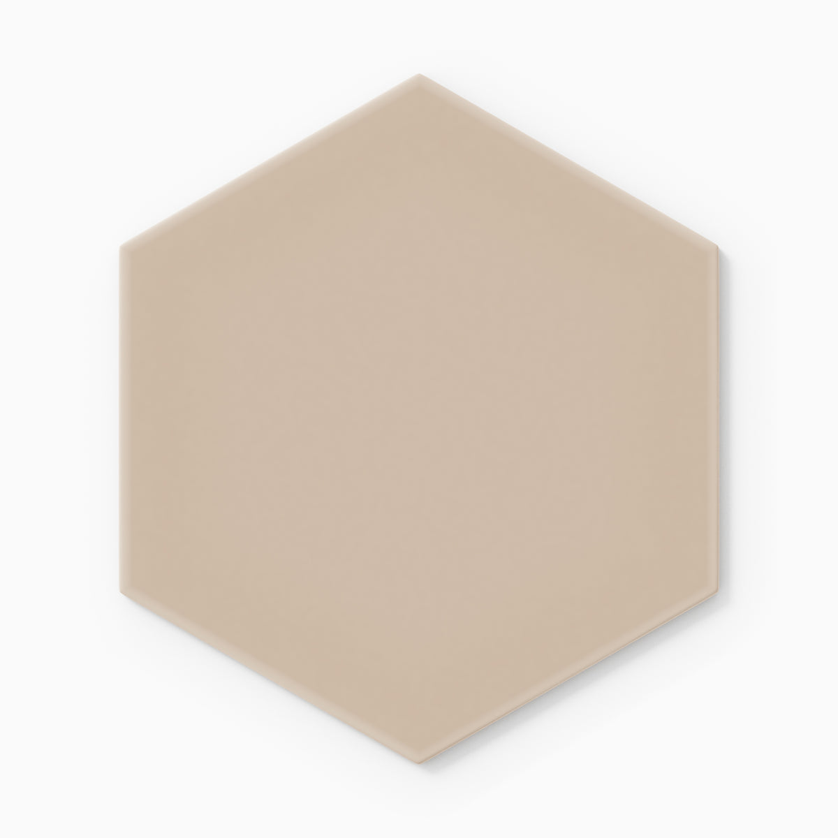 8" Hexagon Original Ceramic Tile in Sweet Pea Matte