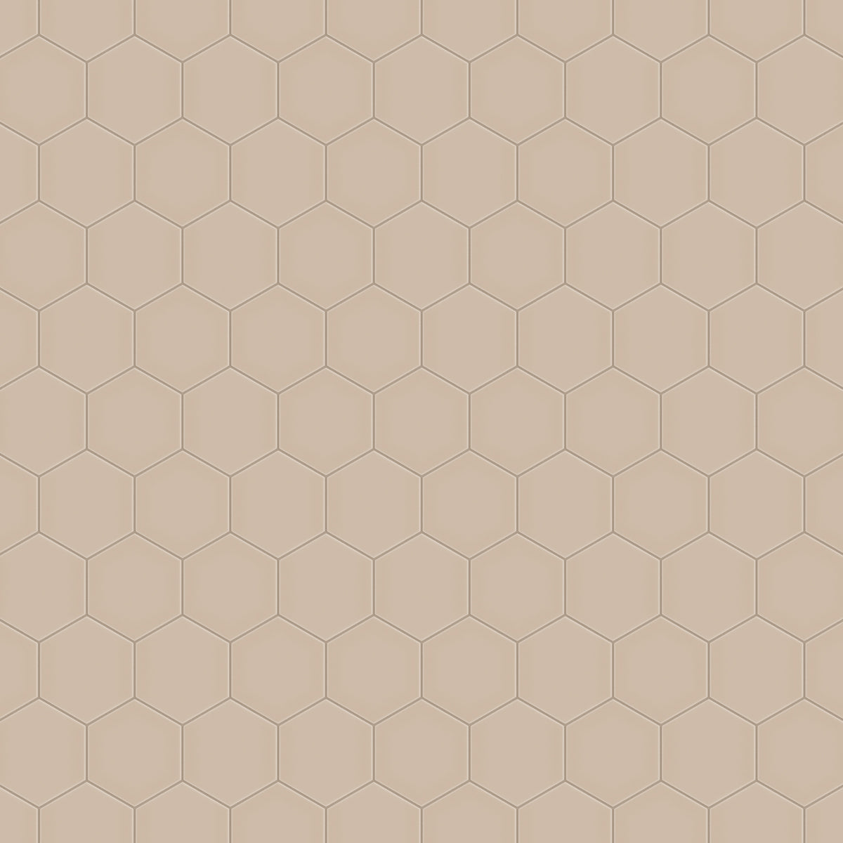 8" Hexagon Original Ceramic Tile in Sweet Pea Matte