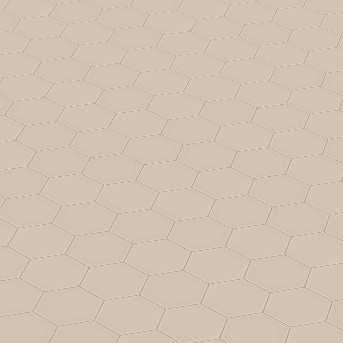 8" Hexagon Original Ceramic Tile in Sweet Pea Matte