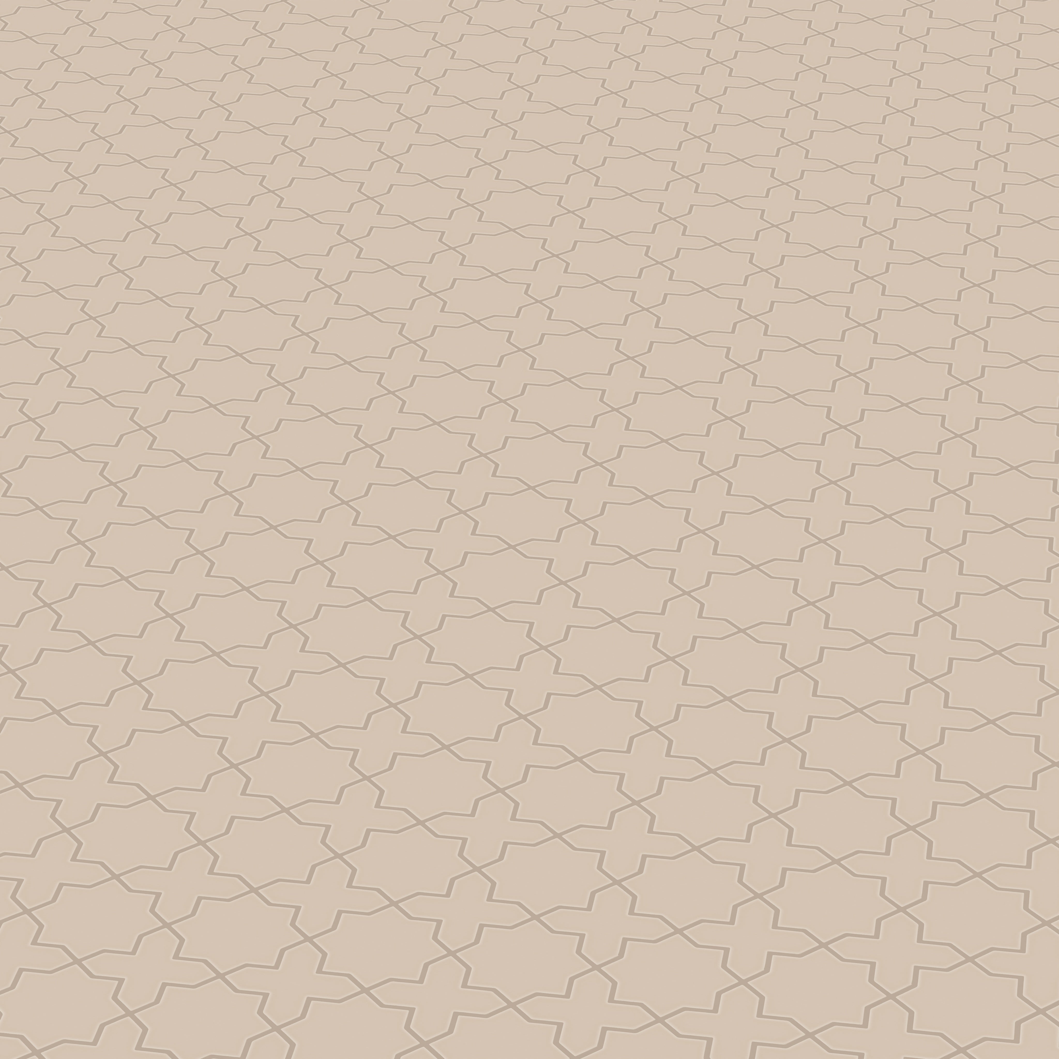 Mini Star & Cross Original Ceramic Tile in Sweet Pea Matte