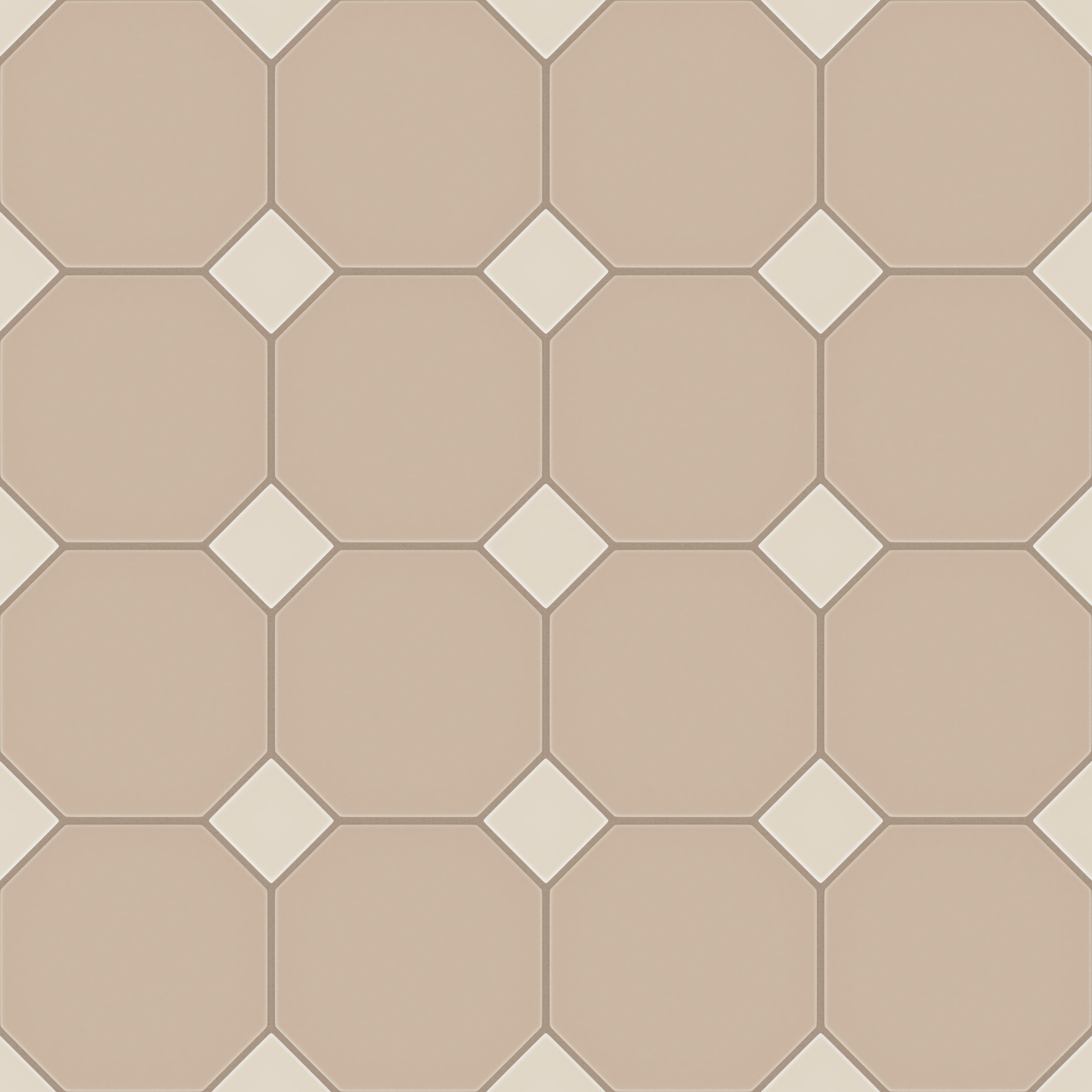 Gramercy Original Ceramic Tile in Sweet Pea Matte & Sand Dune Matte