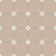 Gramercy Original Ceramic Tile in Sweet Pea Matte & Sand Dune Matte