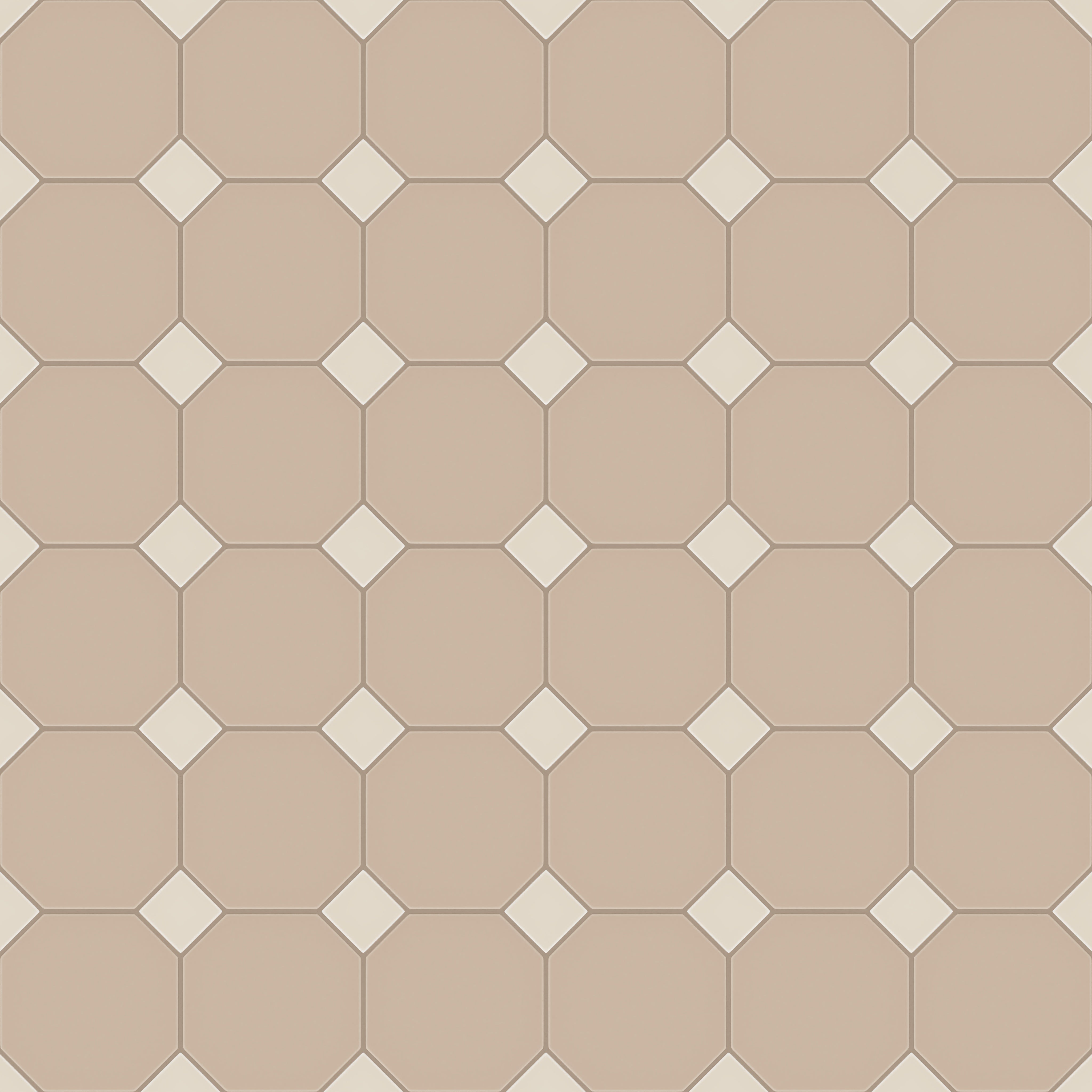 Gramercy Original Ceramic Tile in Sweet Pea Matte & Sand Dune Matte