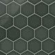6" Hexagon Original Ceramic Tile in Tempest Gloss