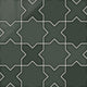 Star & Cross Original Ceramic Tile in Tempest Gloss