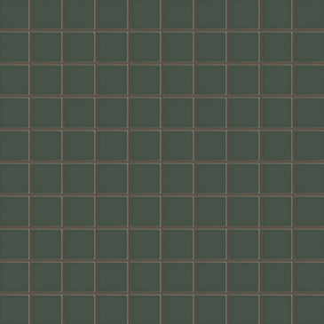 2x2 Straight Set Sheeted Original Ceramic Mosaic Tile in Tempest Matte