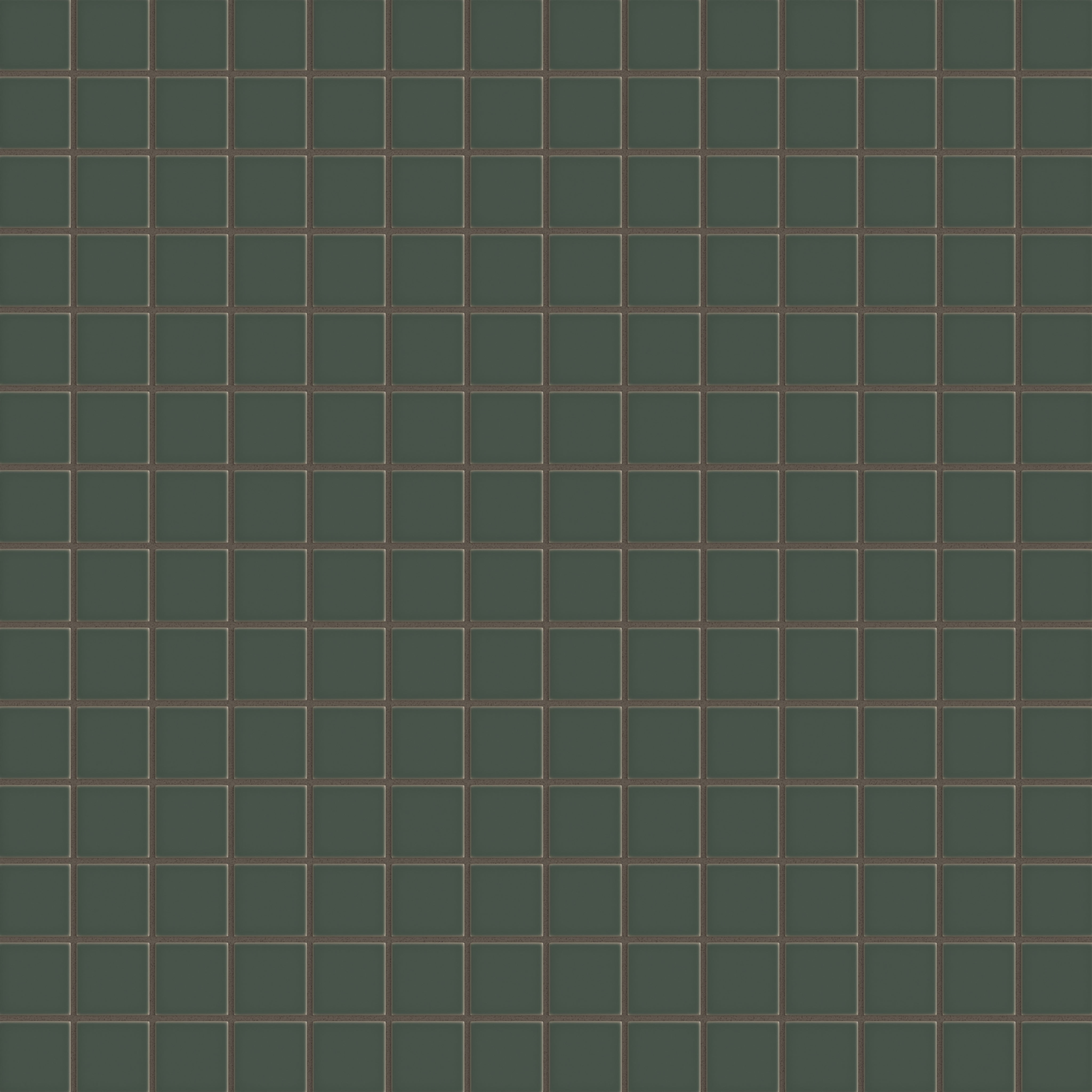 2x2 Straight Set Sheeted Original Ceramic Mosaic Tile in Tempest Matte