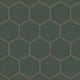 6" Hexagon Original Ceramic Tile in Tempest Matte