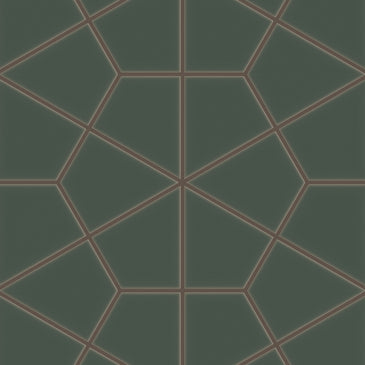 Hexite Original Ceramic Tile in Tempest Matte