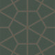 Hexite Original Ceramic Tile in Tempest Matte