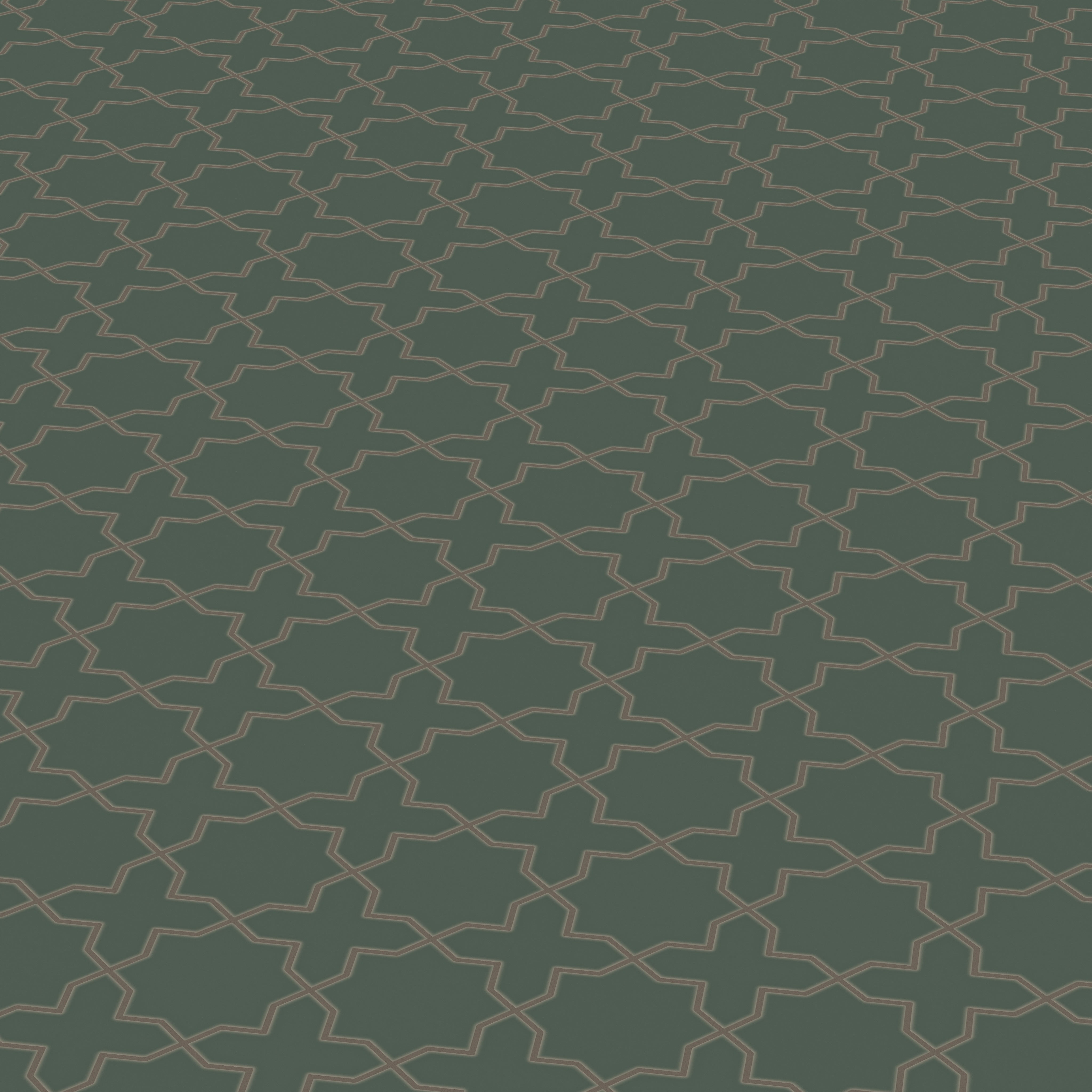 Star & Cross Original Ceramic Tile in Tempest Matte