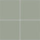 12x12 Natural Press Ceramic Tile in Terre Verte Matte