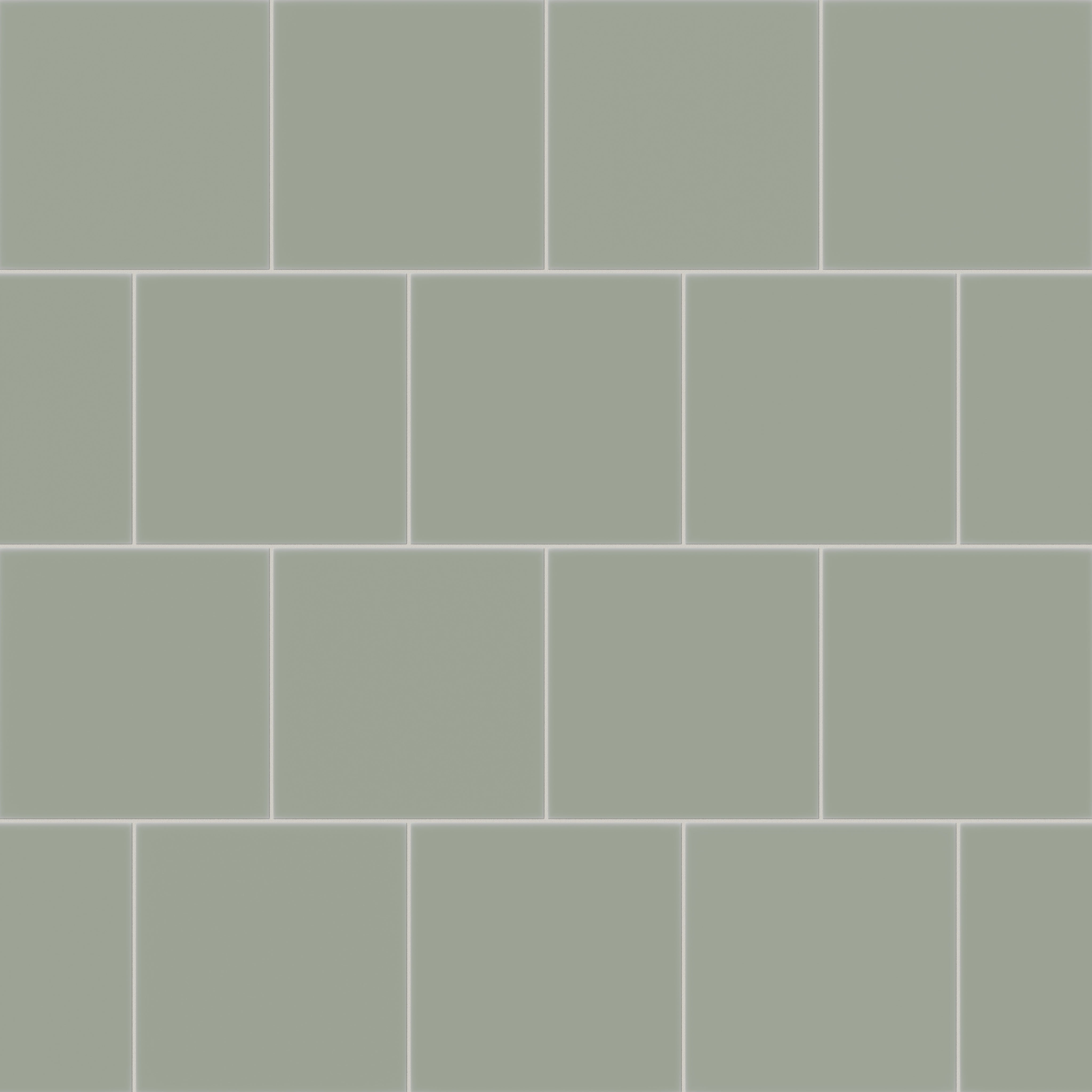 12x12 Natural Press Ceramic Tile in Terre Verte Matte