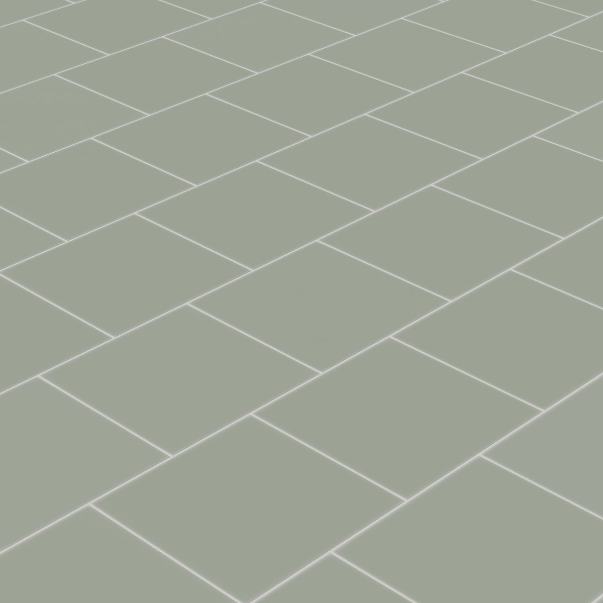 12x12 Natural Press Ceramic Tile in Terre Verte Matte