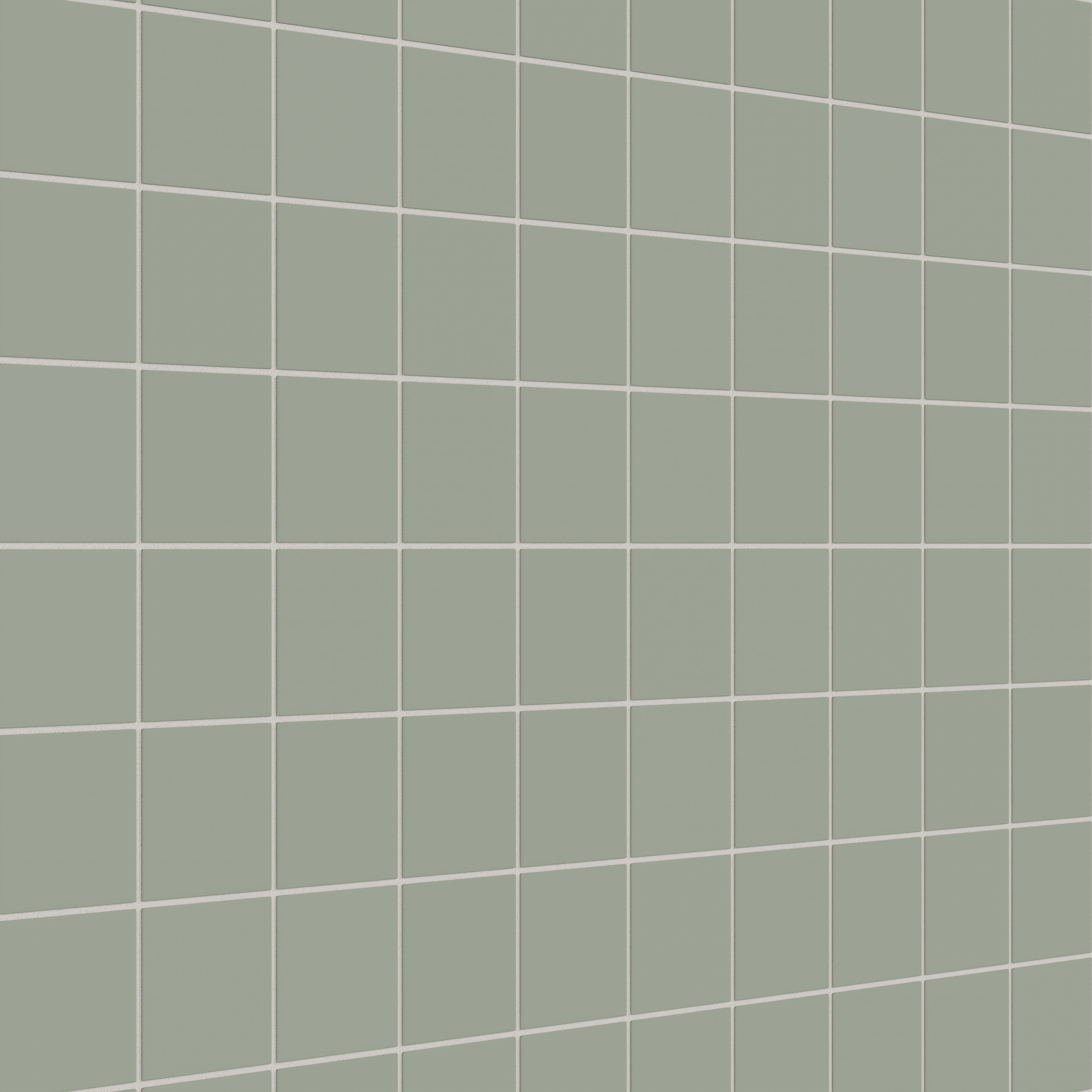 4x4 Natural Press Ceramic Tile in Terre Verte Matte