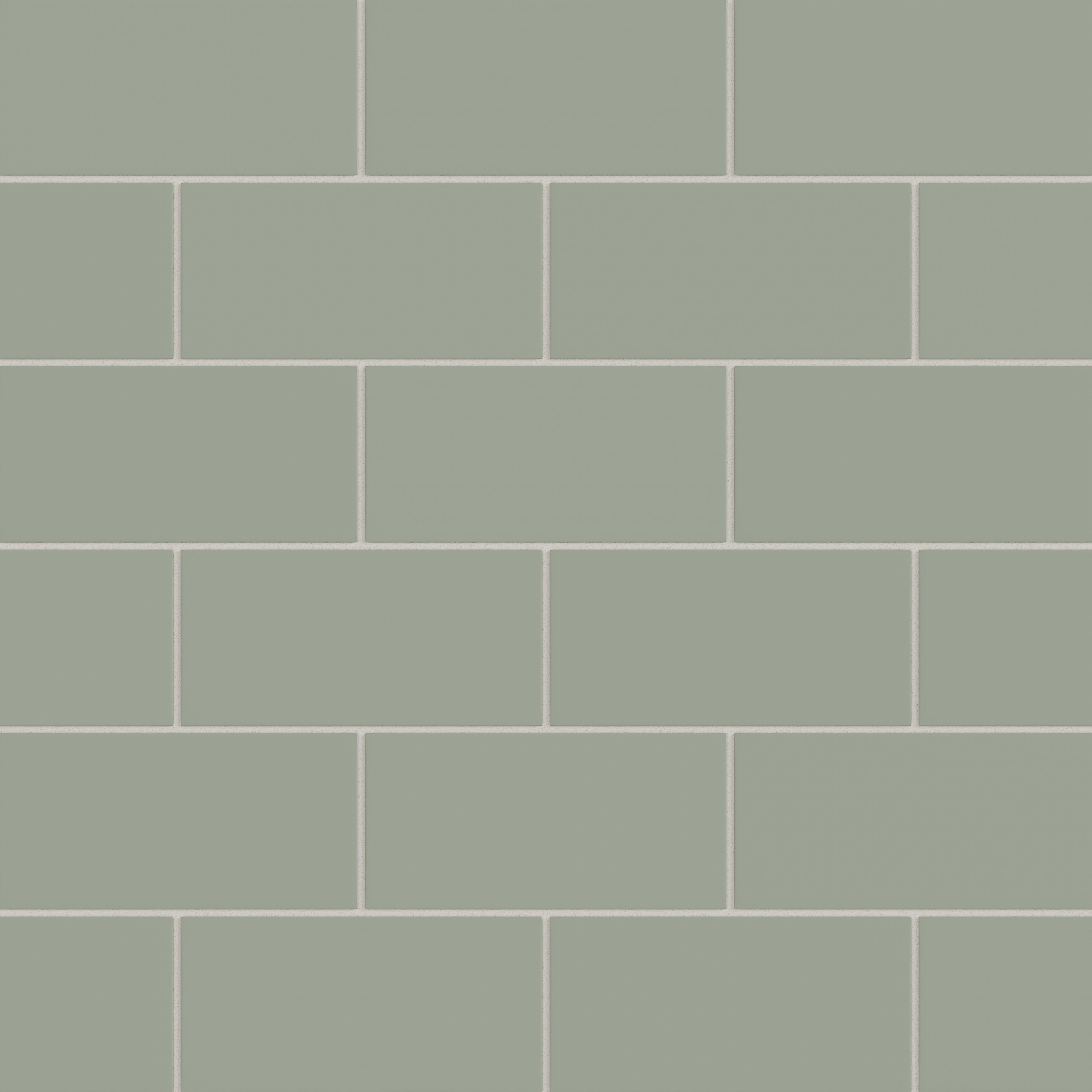 4x8 Natural Press Ceramic Tile in Terre Verte Matte