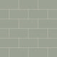 4x8 Natural Press Ceramic Tile in Terre Verte Matte