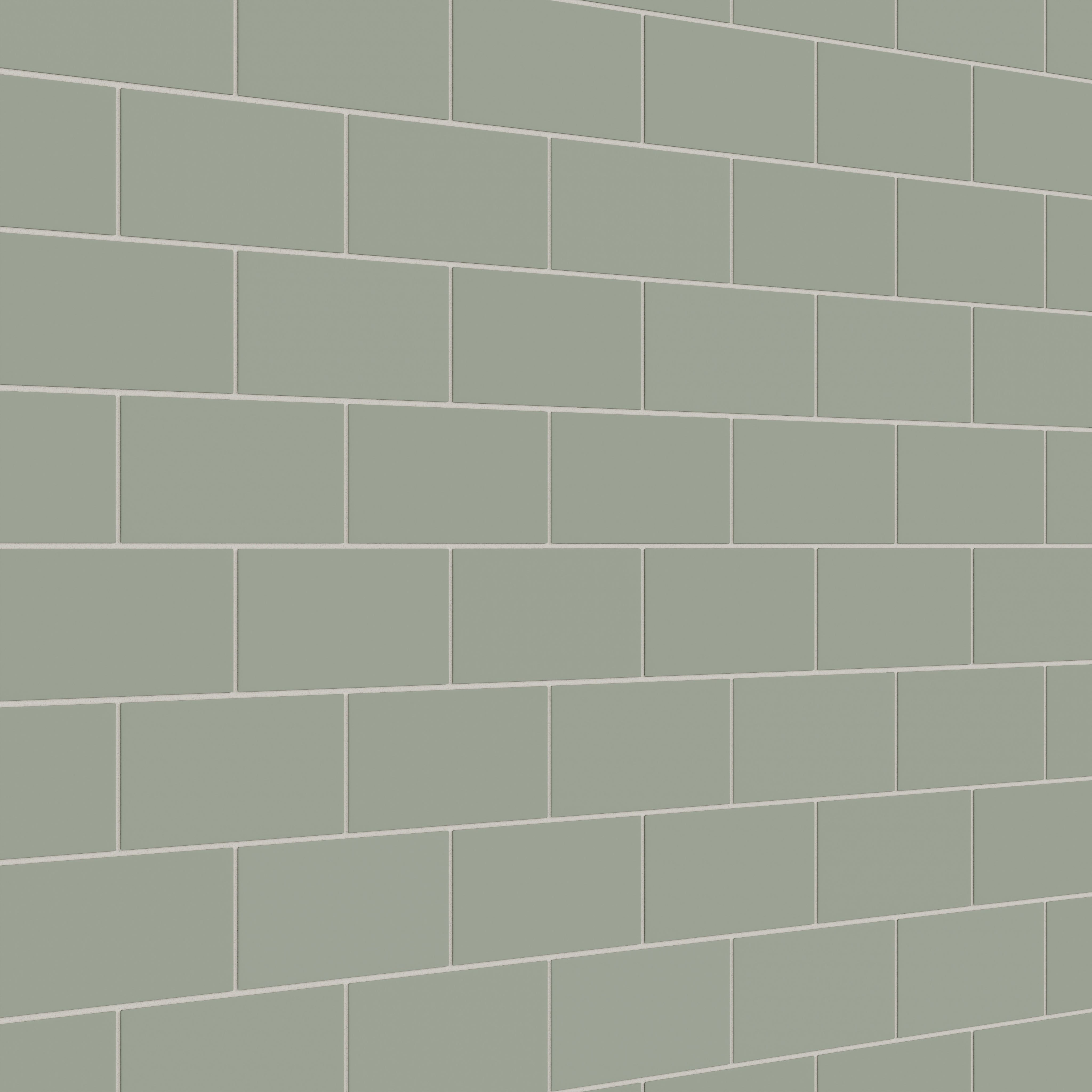 4x8 Natural Press Ceramic Tile in Terre Verte Matte
