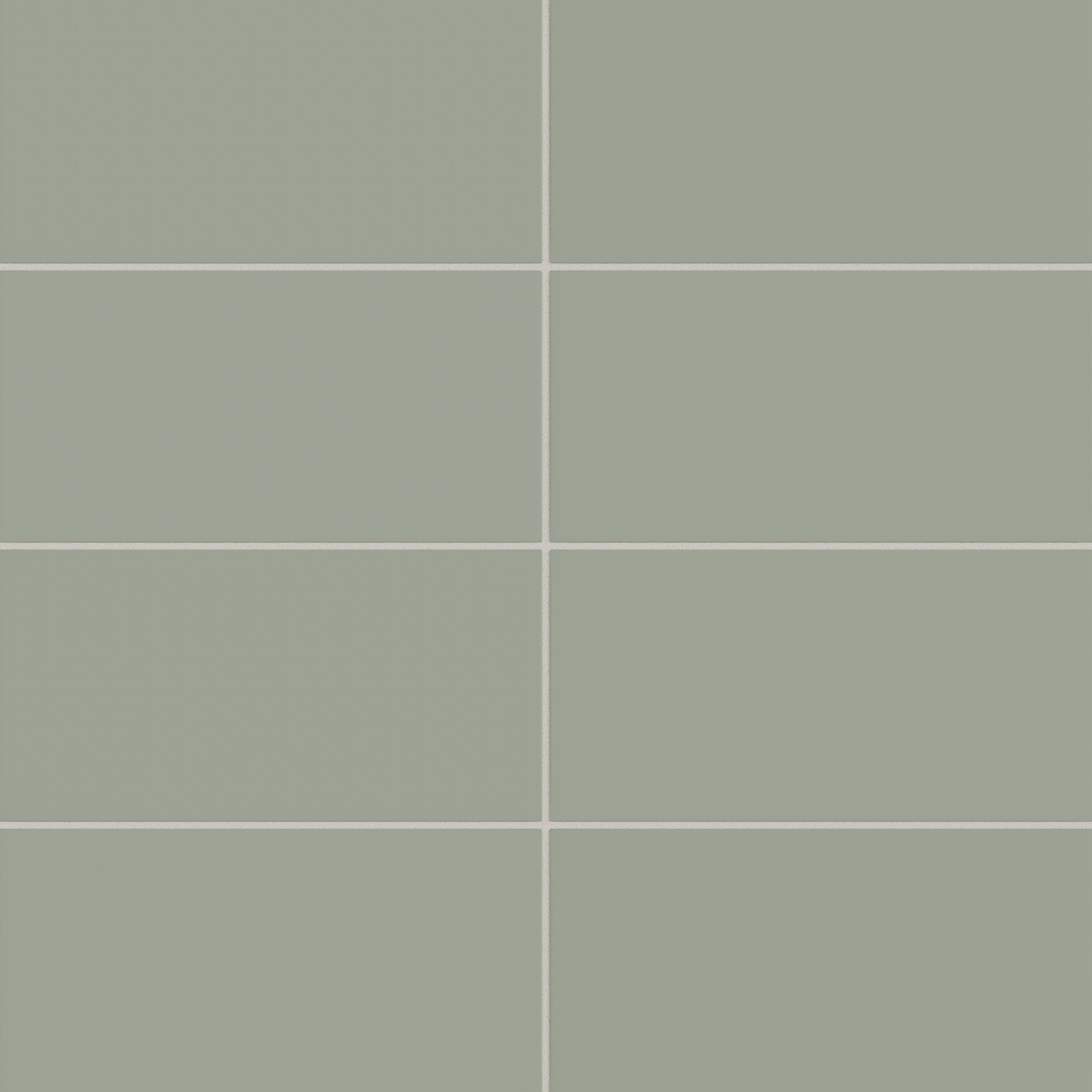 6x12 Natural Press Ceramic Tile in Terre Verte Matte